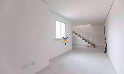 Cobertura com 2 dormitórios à venda, 116 m² por R$ 520.000,00 - Bangu - Santo André/SP