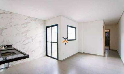 Apartamento com 2 dormitórios à venda, 58 m² por R$ 373.000,00 - Vila Eldízia - Santo André/SP