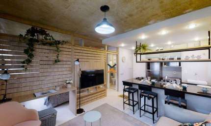 Apartamento com 1 dormitório para alugar, 35 m² por R$ 2.935,79/mês - Jardim Jamaica - Santo André/SP