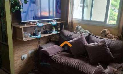 Cobertura com 2 dormitórios à venda, 86 m² por R$ 373.000,00 - Bangu - Santo André/SP