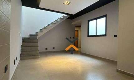 Cobertura com 2 dormitórios à venda, 98 m² por R$ 489.000,00 - Vila Scarpelli - Santo André/SP
