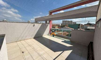 Cobertura com 2 dormitórios à venda, 70 m² por R$ 469.000,00 - Campestre - Santo André/SP