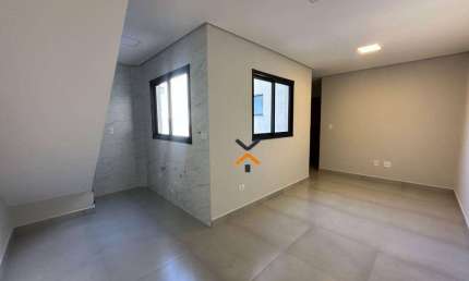 Cobertura com 2 dormitórios à venda, 84 m² por R$ 439.000 - Jardim das Maravilhas - Santo André/SP