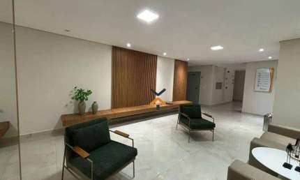 Apartamento com 2 dormitórios para alugar, 59 m² por R$ 3.060,62/mês - Vila São Pedro - Santo André/SP