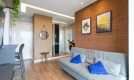 Apartamento com 1 dormitório, 52 m² - venda por R$ 798.000,00 ou aluguel por R$ 5.240,00/mês - Jardim Silvestre - São Bernardo do Campo/SP