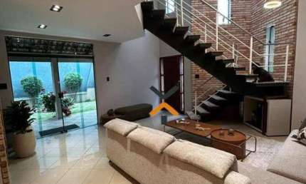 Sobrado com 3 dormitórios à venda, 295 m² por R$ 1.545.000,00 - Jordanópolis - São Bernardo do Campo/SP