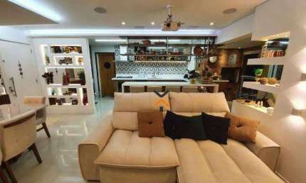 Apartamento com 3 dormitórios à venda, 115 m² por R$ 1.335.000,00 - Jardim - Santo André/SP