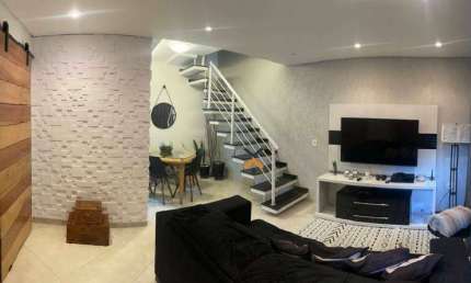 Sobrado com 3 dormitórios à venda, 123 m² por R$ 618.000,00 - Vila Cláudio - Santo André/SP