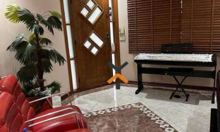Sobrado com 3 dormitórios à venda, 195 m² por R$ 1.040.000,00 - Vila Camilópolis - Santo André/SP