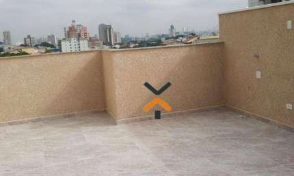 Cobertura com 2 dormitórios à venda, 95 m² por R$ 550.000,00 - Vila Pires - Santo André/SP