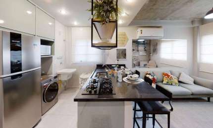 Apartamento com 2 dormitórios, 46 m² - venda por R$ 363.000,00 ou aluguel por R$ 2.895,15/mês - Jardim Jamaica - Santo André/SP