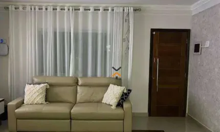 Sobrado com 2 dormitórios à venda, 225 m² por r$ 840.000,00 - jardim las vegas - santo andré/sp