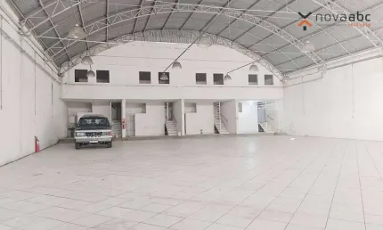 Galpão para alugar, 700 m² por r$ 20.600,00/mês - vila pires - santo andré/sp