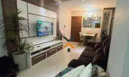 Apartamento com 2 dormitórios à venda, 52 m² por r$ 355.000,00 - parque capuava - santo andré/sp