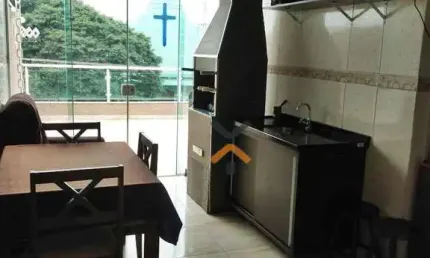 Cobertura com 2 dormitórios à venda, 76 m² por r$ 356.000,00 - vila humaitá - santo andré/sp