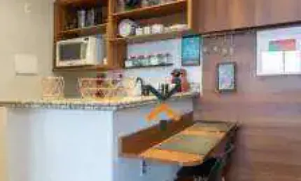 Apartamento com 1 dormitório, 39 m² - venda por r$ 291.400,00 ou aluguel por r$ 3.728,00/mês - barcelona - são caetano do sul/sp