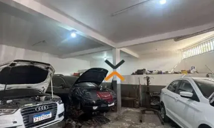Galpão para alugar, 120 m² por r$ 5.580,00/mês - utinga - santo andré/sp