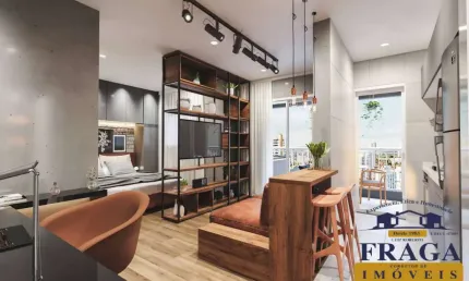 Apartamento com 1 quarto à venda na Rua Voluntários da Pátria, Vila Carvalho, Sorocaba