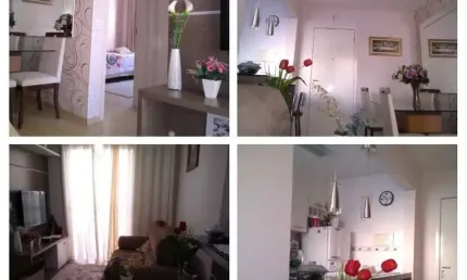 Apartamento com  2 dormit´rios, varanda  Cond. Itapuã Carapicuiba