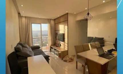 ✅  Apartamento com 2 dormitórios, varanda  Cond. Marselha Jandira
