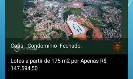 Lotes em condomínio caucaia home club - vargem grande paulista