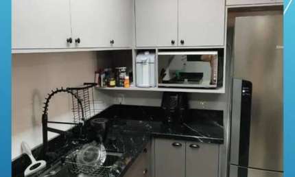 ✅Apartamento com 3 dormitórios,  1 suíte , sacada Cond. Square Carapicuíba