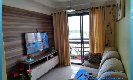 ✅ Apartamento com 2 dormitórios, sendo 1 suíte, sacada Cond. Ibis Ecologic