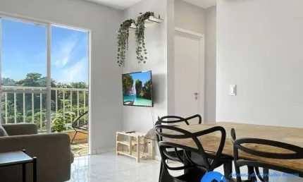 ✅ Apartamento com 2 dormitórios, varanda Cond. Reserva Paiquerê - Cotia