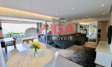 Lindo Apartamento a Venda no Condominio Splendido  jardim do golf, 134 m com 3 suítes, varanda com churrasqueira