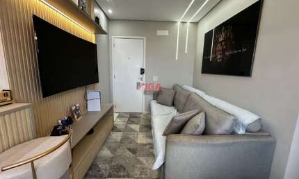 Portal Terras de Carrara Apartamento à venda mobiliado em Hortolândia-SP, Jardim Amanda I com 2 quartos, 1 suíte, 1 sala, 2 banheiros e 58m².