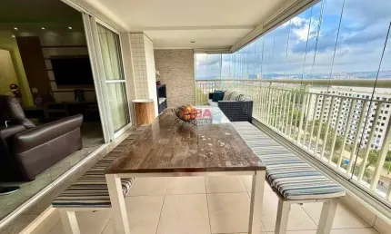 Venda de apartamento com 3 suítes  no condominio magic resort, lazer de club, na zona sul de são paulo