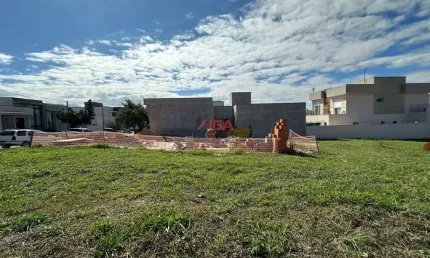 Terreno em Condomínio de Luxo à Venda em Hortolândia-SP  Residencial Jardim do Jatobá  309m² de Área