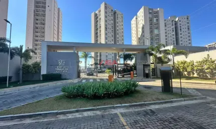 Apartamento para locação em hortolândia-sp, terras de carrara: 2 quartos, 1 suíte, 1 sala, 2 banheiros, 1 vaga, 58m².