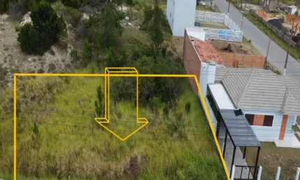Terreno localizado no balneário belo horizonte em arroio do sal/rs. terreno com 280m².