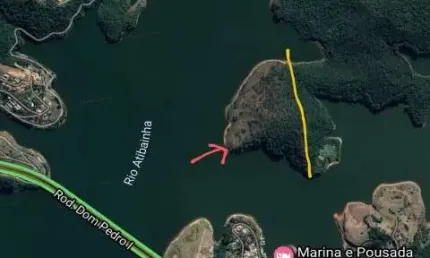 Vende-se  área em nazaré paulista. excelente localização, aos pés da represa de nazaré!