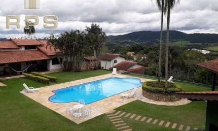 Chácara à venda no Condomínio Alpes Douro em Bom Jesus dos Perdões, 3 quartos, edícula, área de lazer, 2754m² de área total, 497m² de área constrúida