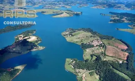 Terreno para Venda na Represa Joanópolis, Pé na Água