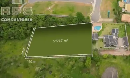 Terreno à venda no condomínio panorama, dentro da cidade de atibaia, com 5279m², em localização privilegiada!