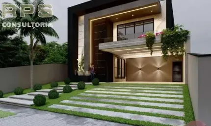 Casa à venda com 5 quartos sendo 3 suítes e 2 vagas e com piscina no condomínio Figueira Garden, Imobiliaria em Atibaia , comprar casa em condominio