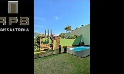 Casa à venda no jardim paulista em atibaia, com 03 suítes, escritório, piscina e área gourmet com churrasqueira
