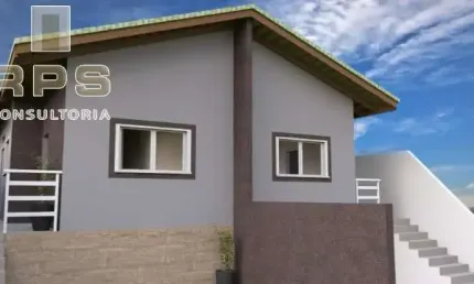 Casa térrea em Jarinu com dois quartos, sendo 1 suíte, cozinha em conceito aberto, espaço gourmet e quintal, facilidade de pagamento com construtor.