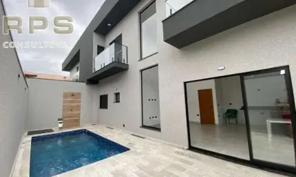 Casa Nova na Vila Giglio , com 03 quartos , sendo 02 suites , 01 master com closet , Cozinha americana , sala 02 ambientes , Piscina com área gourmet