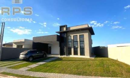 Casa térrea no Condomínio Alto da Floresta em Bom Jesus dos Perdões, 3 suítes sendo uma delas master com closet, piscina, churrasqueira, portaria 24h!