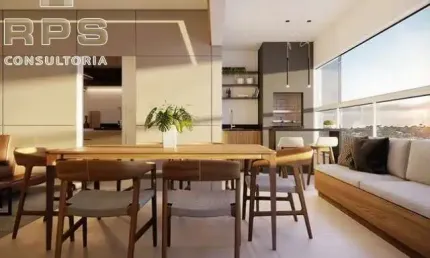 Apartamento no Essencial Carraro em Atibaia, 3 quartos sendo 1 suíte, living de ambientes, banheiro social e lavabo, lazer completo ,  perto da Lucas!