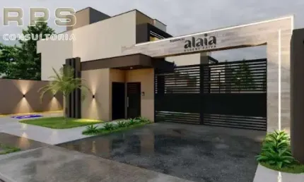 Casas em condominio com 04 suites com closet , sendo uma suite no térreo . sala com 2 ambientes,cozinha integrada, lavabo ,escritório ,espaço gourmet