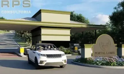 Terreno com 300 m²  portal lamis  único empreendimento residencial da região com infraestrutura completa: água potável tratamento de esgoto