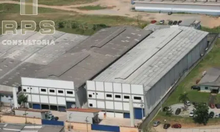 Galpão completo para indústria com pé direito de 8 metros, com instalações elétricas e hidráulicas, bem como instalações com rede de ar comprimido,