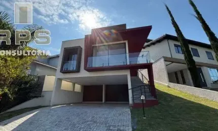 Casa pronta para morar no terras de atibaia i em atibaia, 3 suítes, espaço gourmet, piscina privativa, infraestrutura de lazer, fácil acesso!