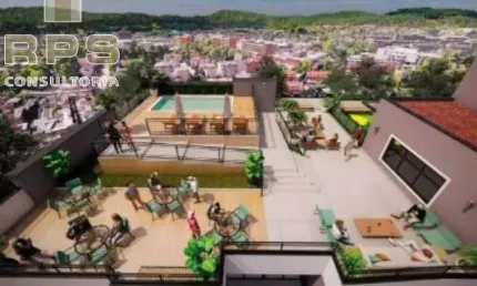 Residencial Alto de Atibaia, Apt para venda , 02 dormitórios sendo 01 suite, com varanda e um living espaçoso