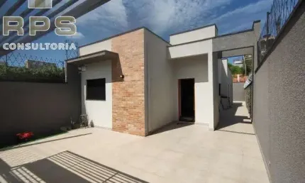 Casa térrea no bella atibaia com 3 dormitórios e quintal